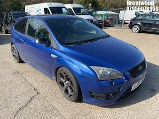 Location: Brentwood - 2007 FORD FOCUS ST-3 3 Door Hatchback REG: BO05TMF, Keys: No, MOT Expiry date: 28.07.2026, 2521 Petrol, 6 Speed Manual Petrol, Former Keepers: 9