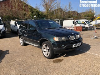 Location: Brentwood - 2001 BMW X5 SPORT AUTO Estate REG: YE51UEY, Keys: No, MOT Expiry date: 01.12.2022, 4398 Petrol, 5 Speed Auto Petrol, Former Keepers: 10
