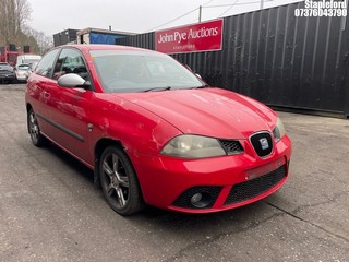 Location: Stapleford - 2007 SEAT IBIZA FORMULA SPORT 100 3 Door Hatchback REG: VK57XWF, Keys: Yes, MOT Expiry date: 20/12/2025, 1390 Petrol, 5 Speed Manual Petrol, Former Keepers: 5