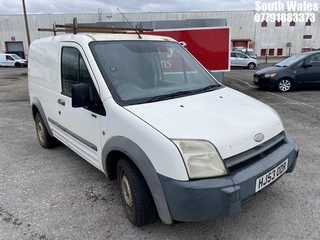 Location: South Wales - 2003 FORD TRANSIT CONNECT T200 TDDI Panel Van REG: HJ53ODR, Keys: No, MOT Expiry date: 09/07/2026, 1753 Diesel, 5 Speed Manual Diesel, Former Keepers: 9