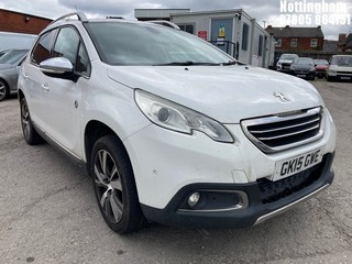 Location: Nottingham - 2015 PEUGEOT 2008 CROSSWAY E-HDI 5 Door Hatchback REG: GK15GWE, Keys: No, MOT Expiry date: 02/05/2026, 1560 Diesel, 5 Speed Manual Diesel, Former Keepers: 5