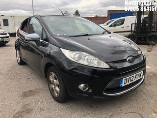 Location: Nottingham - 2012 FORD FIESTA ZETEC ECONETIC II 5 Door Hatchback REG: DV12KYW, Keys: No, MOT Expiry date: 19/12/2024, 1560 Diesel, 5 Speed Manual Diesel, Former Keepers: 6