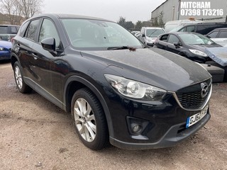 Location: Mitcham - 2012 MAZDA CX-5 SPORT NAV D 4X4 Estate REG: GJ62FXE, Keys: No, MOT Expiry date: 23/09/2026, 2191 Diesel, 6 Speed Manual Diesel, Former Keepers: 5