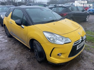 Location: Mitcham - 2011 CITROEN DS3 DSTYLE + 3 Door Hatchback REG: HW61JLV, Keys: No, MOT Expiry date: 07/07/2026, 1598 Petrol, 5 Speed Manual Petrol, Former Keepers: 6