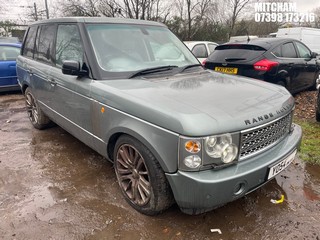 Location: Mitcham - 2004 LAND ROVER RANGE ROVER HSE TD6 AUTO Estate REG: YO54AYF, Keys: No, MOT Expiry date: 28/12/2024, 2926 Diesel, 5 Speed Auto Diesel, Former Keepers: 8