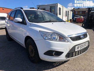 Location: Nottingham - 2009 FORD FOCUS STYLE TD 115 Estate REG: HF59EFE, Keys: No, MOT Expiry date: 21/01/2026, 1753 Diesel, 5 Speed Manual Diesel, Former Keepers: 2