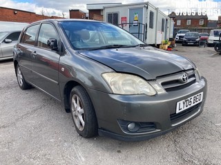 Location: Nottingham - 2005 TOYOTA COROLLA TSPIRIT VVTI 5 Door Hatchback REG: LY05BEO, Keys: No, MOT Expiry date: 03/11/2025, 1598 Petrol, 5 Speed Manual Petrol, Former Keepers: 4