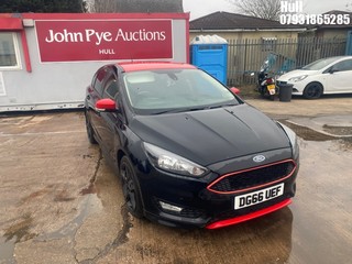 Location: Hull - 2016 FORD FOCUS ZETEC S BLACK EDITI 5 Door Hatchback REG: DG66UEF, Keys: Yes, MOT Expiry date: 06/06/2025, 1498 Petrol, 6 Speed Manual Petrol, Former Keepers: 3