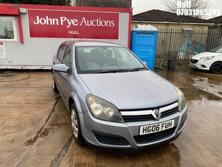 Location: Hull - 2006 VAUXHALL ASTRA LIFE AUTO 5 Door Hatchback REG: HG06FUH, Keys: No, MOT Expiry date: 03/09/2025, 1796 Petrol, 4 Speed Auto Petrol, Former Keepers: 4