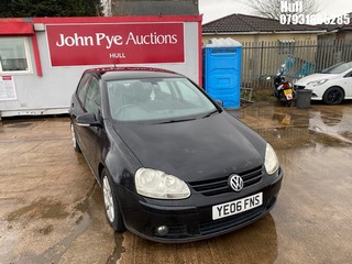 Location: Hull - 2006 VOLKSWAGEN GOLF SPORT TDI 5 Door Hatchback REG: YE06FNS, Keys: No, MOT Expiry date: 05/09/2024, 1968 Diesel, 6 Speed Manual Diesel, Former Keepers: 7