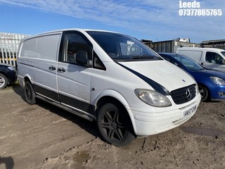 Location: Leeds - 2007 MERCEDES VITO 111 CDI LONG Panel Van REG: HN57GVW, Keys: No, MOT Expiry date: 07-07-2026, 2148 Diesel, 6 Speed Manual Diesel, Former Keepers: 6