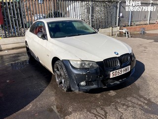 Location: Hayes - 2009 BMW 320I SE HIGHLINE Coupe REG: SD59HWX, Keys: No, MOT Expiry date: 27/11/2026, 1995 Petrol, 6 Speed Manual Petrol, Former Keepers: 6