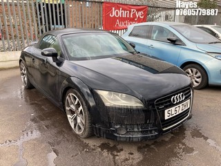 Location: Hayes - 2007 AUDI TT QUATTRO S-TRONIC Convertible REG: SL57ZHV, Keys: No, MOT Expiry date: 12/02/2027, 3189 Petrol, 6 Speed Auto Petrol, Former Keepers: 8