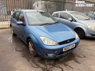 Location: Hayes - 2003 FORD FOCUS ZETEC 5 Door Hatchback REG: ND03CVA, Keys: No, MOT Expiry date: 28/10/2025, 1596 Petrol, 5 Speed Manual Petrol, Former Keepers: 4