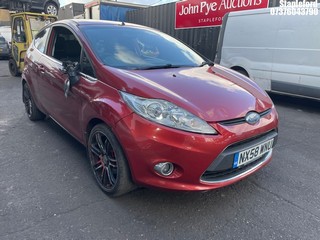 Location: Stapleford - 2008 FORD FIESTA ZETEC 82 3 Door Hatchback REG: NX58WNU, Keys: Yes, MOT Expiry date: 21/11/2026, 1242 Petrol, 5 Speed Manual Petrol, Former Keepers: 10