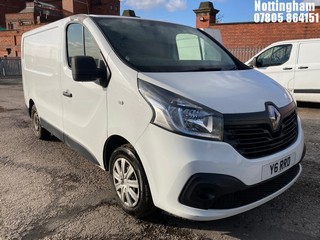 Location: Nottingham - 2018 RENAULT TRAFIC SL27 BNESS + ENERG Panel Van REG: Y6RRD, 1598cc Diesel, 6 Speed Manual Diesel, Former Keepers: 2, Keys: Yes, MOT Expiry date: 07/07/2026
