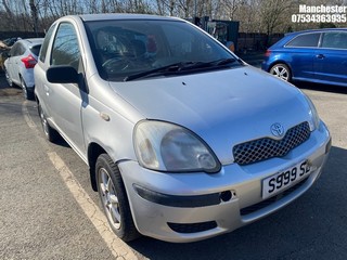 Location: Manchester - 2003 TOYOTA YARIS T3 3 Door Hatchback REG: S999SBW, 998 Petrol, 5 Speed Manual Petrol, Former Keepers: 9, Keys: No, MOT Expiry date: 26/02/2026