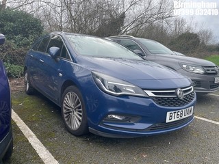 Location: Birmingham - 2019 VAUXHALL ASTRA ELITE NAV TURBO S/S Estate REG: BT68UAM, 1399cc Petrol, 6 Speed Auto Petrol, Former Keepers: 4, Keys: No, MOT Expiry date: 26/04/2026