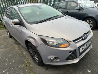Location: Belvedere - 2013 FORD FOCUS ZETEC TURBO 5 Door Hatchback REG: NX13VKM, Keys: No, MOT Expiry date: 06/06/2026, 998 Petrol, 6 Speed Manual Petrol, Former Keepers: 3
