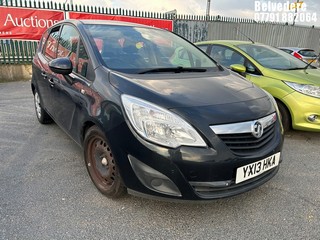 Location: Belvedere - 2013 VAUXHALL MERIVA EXCLUSIV TURBO AC MPV REG: YX13HKA, Keys: No, MOT Expiry date: 31/10/2025, 1362 Petrol, 6 Speed Auto Petrol, Former Keepers: 3