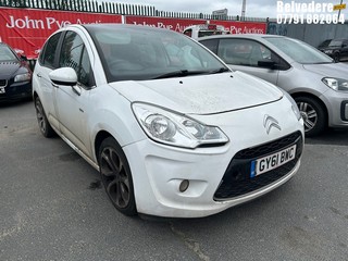 Location: Belvedere - 2011 CITROEN C3 EXCLUSIVE HDI 5 Door Hatchback REG: GY61BWC, Keys: No, MOT Expiry date: 06/10/2024, 1560 Diesel, 5 Speed Manual Diesel, Former Keepers: 3