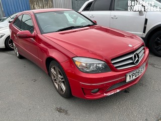Location: Belvedere - 2009 MERCEDES-BENZ CLC180 KOMP SPORT AUTO Coupe REG: YP09ETR, Keys: No, MOT Expiry date: 20/12/2025, 1796 Petrol, 6 Speed Auto Petrol, Former Keepers: 6