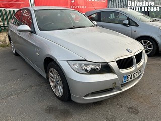 Location: Belvedere - 2007 BMW 320I SE AUTO 4 Door Saloon REG: EA07PNY, Keys: No, MOT Expiry date: 09/01/2023, 1995 Petrol, 6 Speed Auto Petrol, Former Keepers: 5