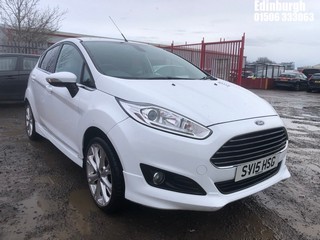 Location: Edinburgh - 2015 FORD FIESTA TITANIUM 5 Door Hatchback REG: SV15HSG, Keys: No, MOT Expiry date: 01/09/2022, 998 Petrol, 5 Speed Manual Petrol, Former Keepers: 3