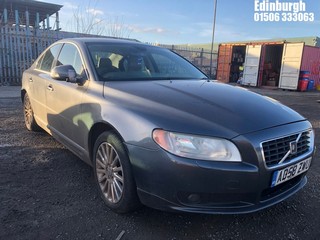 Location: Edinburgh - 2008 VOLVO S80 SE A 4 Door Saloon REG: AD58ZWU, Keys: No, MOT Expiry date: 04/04/2026, 2401 Diesel, 6 Speed Auto Diesel, Former Keepers: 10