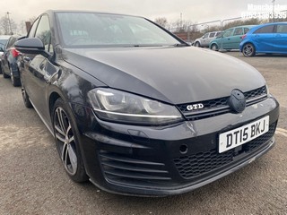 NOTE: ATF Registered Buyers ONLY - Location: Manchester - 2015 VOLKSWAGEN GOLF GTD S-A 5 Door Hatchback REG: DT15BKJ, 1968 Diesel, 6 Speed Semi Auto Diesel, Former Keepers: 3, Keys: No