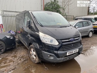 NOTE: ATF Registered Buyers ONLY - Location: Mitcham - 2016 FORD TRANSIT CUSTOM 270 LIMITE Panel Van REG: YR66AXU, Keys: No, 1995 Diesel, 6 Speed Manual Diesel, Former Keepers: 2