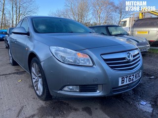 Location: Mitcham - 2013 VAUXHALL INSIGNIA SRI 5 Door Hatchback REG: BT62KXC, Keys: No, MOT Expiry date: 09/02/2026, 1796 Petrol, 6 Speed Manual Petrol, Former Keepers: 3