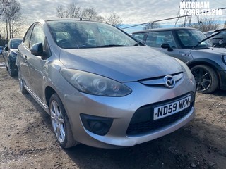Location: Mitcham - 2010 MAZDA 2 TAMURA 5 Door Hatchback REG: ND59WKM, Keys: No, MOT Expiry date: 05/10/2025, 1349 Petrol, 5 Speed Manual Petrol, Former Keepers: 7
