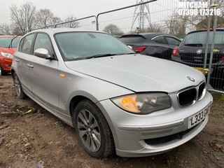 Location: Mitcham - 2008 BMW 116I ES 5 Door Hatchback REG: L333GWD, Keys: No, MOT Expiry date: 11/01/2026, 1597 Petrol, 6 Speed Manual Petrol, Former Keepers: 11