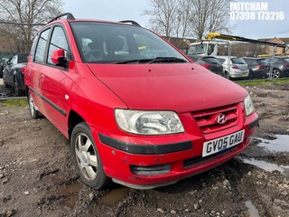 Location: Mitcham - 2005 HYUNDAI MATRIX GSI AUTO MPV REG: GV05GAU, Keys: No, MOT Expiry date: 26/09/2025, 1599 Petrol, 4 Speed Auto Petrol, Former Keepers: 8