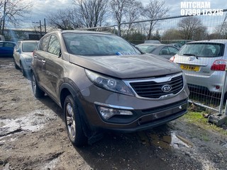 Location: Mitcham - 2012 KIA SPORTAGE 2 CRDI Estate REG: YG12VXA, Keys: No, MOT Expiry date: 17/06/2026, 1685 Diesel, 6 Speed Manual Diesel, Former Keepers: 5