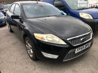 Location: Nottingham - 2010 FORD MONDEO TITANIUM TDCI 140 5 Door Hatchback REG: FP59DPO, Keys: No, MOT Expiry date: 16/12/2025, 1997 Diesel, 6 Speed Manual Diesel, Former Keepers: 3