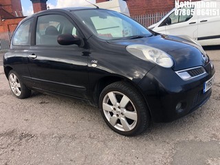 Location: Nottingham - 2010 NISSAN MICRA N-TEC 3 Door Hatchback REG: YR60VPV, 1240cc Petrol, 5 Speed Manual Petrol, Former Keepers: 4, Keys: Yes, MOT Expiry date: 03/03/2027