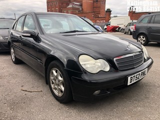 Location: Nottingham - 2003 MERCEDES C200 KOMP. CLASSIC SE A 4 Door Saloon REG: BT52PNL, Keys: No, MOT Expiry date: 19/02/2026, 1796 Petrol, 5 Speed Auto Petrol, Former Keepers: 5