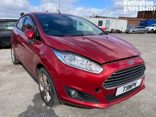 Location: Nottingham - 2016 FORD FIESTA ZETEC TURBO 5 Door Hatchback REG: T9NPK, Keys: Yes, MOT Expiry date: 12/09/2025, 998 Petrol, 5 Speed Manual Petrol, Former Keepers: 3