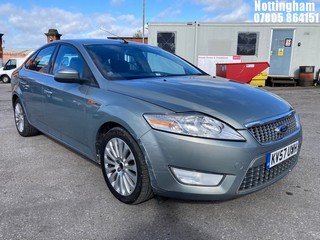 Location: Nottingham - 2007 FORD MONDEO TITANIUM TDCI 140 5 DOOR HATCHBACK REG: KV57UWH, 1997cc DIESEL, 6 SPEED MANUAL DIESEL, Former Keepers: 3, Keys: Yes, MOT Expiry date: 28/05/2026