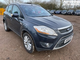 Location: Peterborough - 2010 FORD KUGA TITANIUM T AUTO ESTATE REG: AV10EZX, 2521cc PETROL, 5 SPEED AUTO PETROL, Former Keepers: 5, Keys: Yes, MOT Expiry date: 01/12/2025