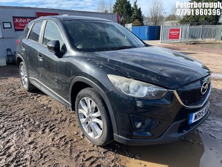 Location: Peterborough - 2015 MAZDA CX-5 SPORT NAV D 4X4 AUTO Estate REG: WR15WDG, Keys: No, MOT Expiry date: 13/12/2025, 2191 Diesel, 6 Speed Auto Diesel, Former Keepers: 5
