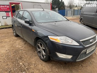 Location: Peterborough - 2009 FORD MONDEO TITANIUM TDCI 140 Estate REG: EO09VZH, Keys: No, MOT Expiry date: 28/06/2026, 1997 Diesel, 6 Speed Manual Diesel, Former Keepers: 6