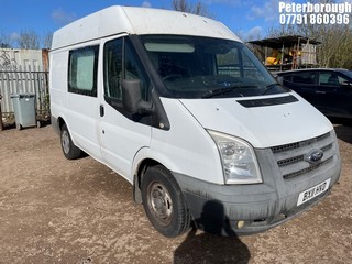 Location: Peterborough - 2011 FORD TRANSIT 115 T300S FWD Panel Van REG: BX11HVD, Keys: No, MOT Expiry date: 02/03/2026, 2198 Diesel, 6 Speed Manual Diesel, Former Keepers: 5