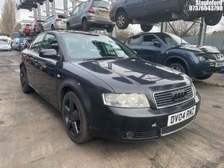 Location: Stapleford - 2004 AUDI A4 TDI SE 4 Door Saloon REG: DV04RNZ, Keys: Yes, MOT Expiry date: 25/09/2026, 1896 Diesel, 6 Speed Manual Diesel, Former Keepers: 5