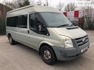 Location: Brentwood - 2011 FORD TRANSIT 115 T350 RWD Minibus REG: K5UDG, Keys: No, MOT Expiry date: 14.12.2025, 2402 Diesel, 6 Speed Manual Diesel, Former Keepers: 4