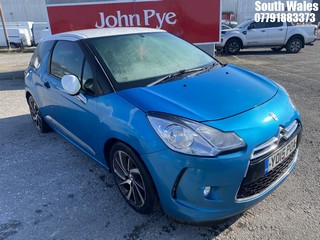 Location: South Wales - 2015 DS DS3 DSTYLE NAV PURETECH S 3 Door Hatchback REG: YO15POA, Keys: No, MOT Expiry date: 20/02/2026, 1200 Petrol, 5 Speed Manual Petrol, Former Keepers: 4