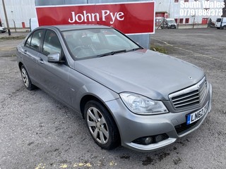 Location: South Wales - 2012 MERCEDES-BENZ C220 SE CDI BLUEEFFICIENC 4 Door Saloon REG: LN62ZVU, Keys: No, MOT Expiry date: 17/07/2022, 2143 Diesel, 6 Speed Manual Diesel, Former Keepers: 4