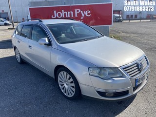 Location: South Wales - 2009 VOLKSWAGEN PASSAT HIGHLINE TDI Estate REG: RV09ZXF, Keys: No, MOT Expiry date: 24/05/2025, 1968 Diesel, 6 Speed Manual Diesel, Former Keepers: 3